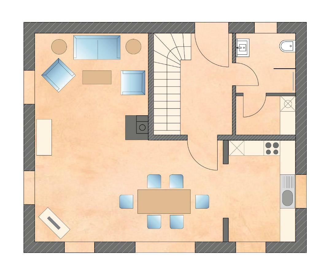 Ferienhaus Malve In Liepe Rankwitz Zewnętrze zdjęcie